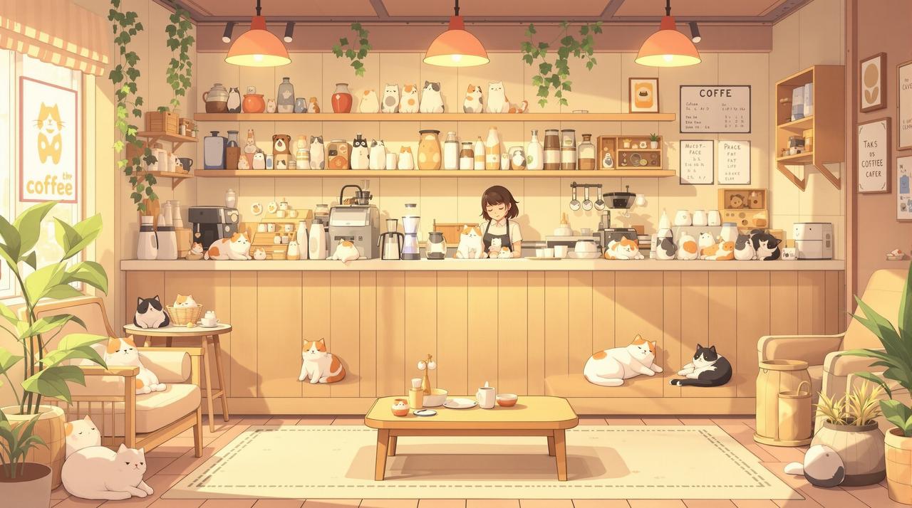 搜短剧ai作品 - 猫咖日常